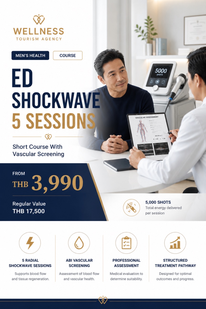 ED shockwave 5 sessions flyer