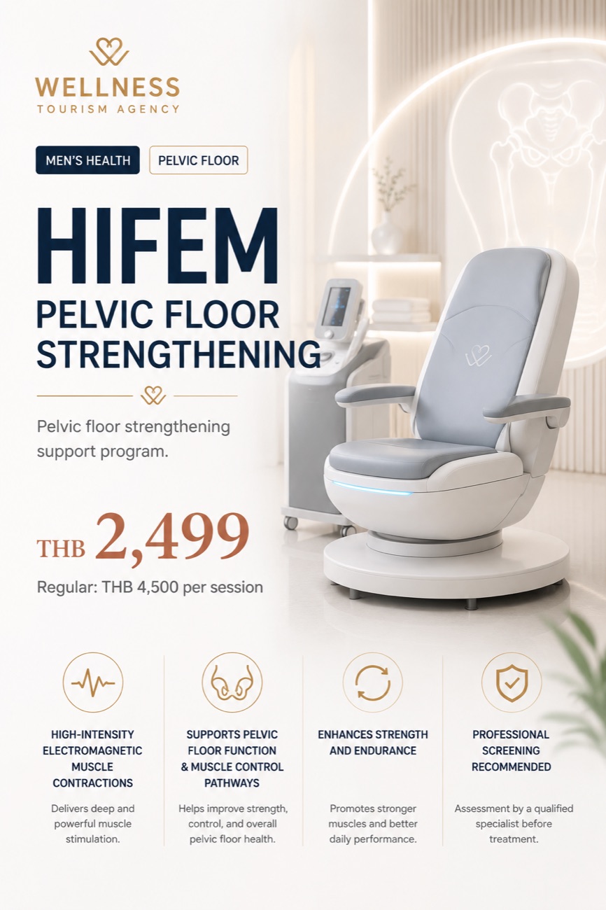 HIFEM pelvic floor strengthening flyer